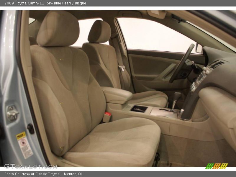 Sky Blue Pearl / Bisque 2009 Toyota Camry LE
