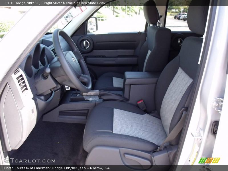 Bright Silver Metallic / Dark Slate Gray 2010 Dodge Nitro SE