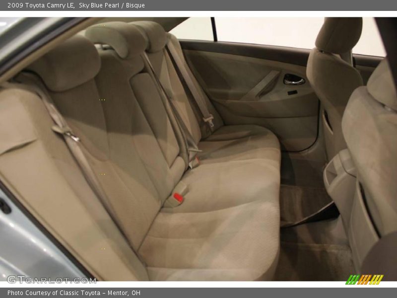 Sky Blue Pearl / Bisque 2009 Toyota Camry LE
