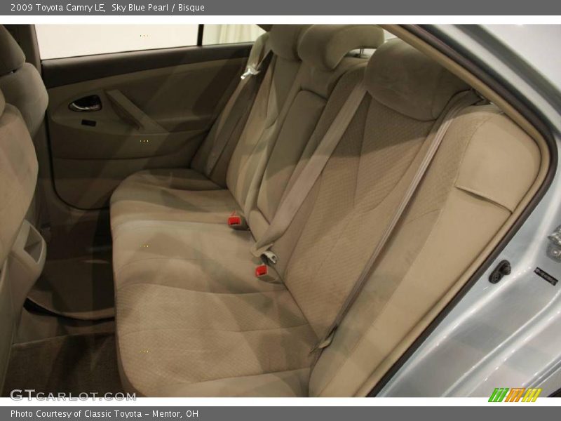 Sky Blue Pearl / Bisque 2009 Toyota Camry LE