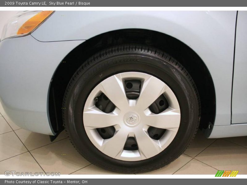 Sky Blue Pearl / Bisque 2009 Toyota Camry LE