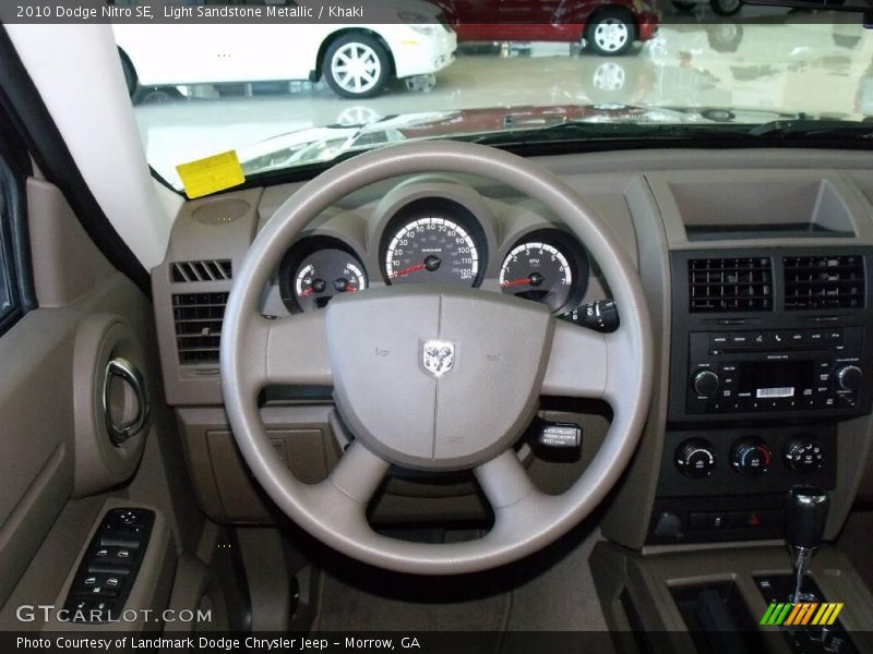 Light Sandstone Metallic / Khaki 2010 Dodge Nitro SE