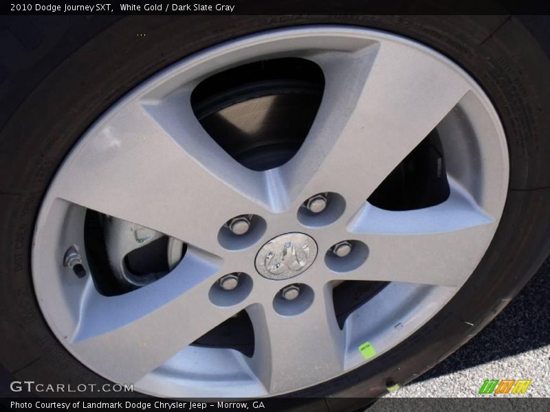White Gold / Dark Slate Gray 2010 Dodge Journey SXT