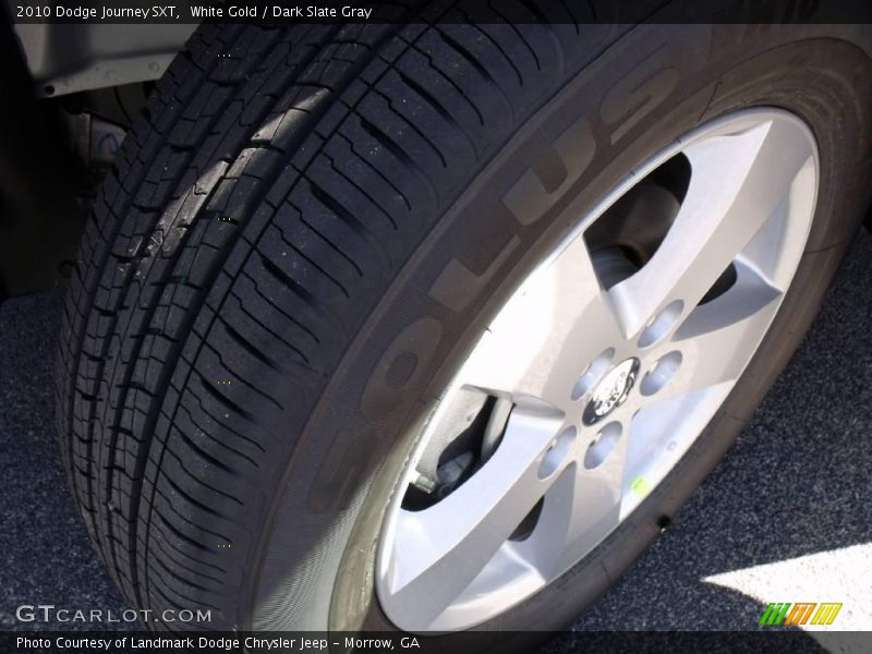 White Gold / Dark Slate Gray 2010 Dodge Journey SXT
