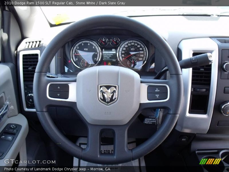 Stone White / Dark Slate Gray 2010 Dodge Ram 1500 SLT Regular Cab