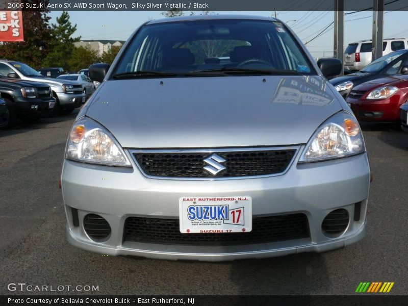 Silky Silver Metallic / Black 2006 Suzuki Aerio SX AWD Sport Wagon