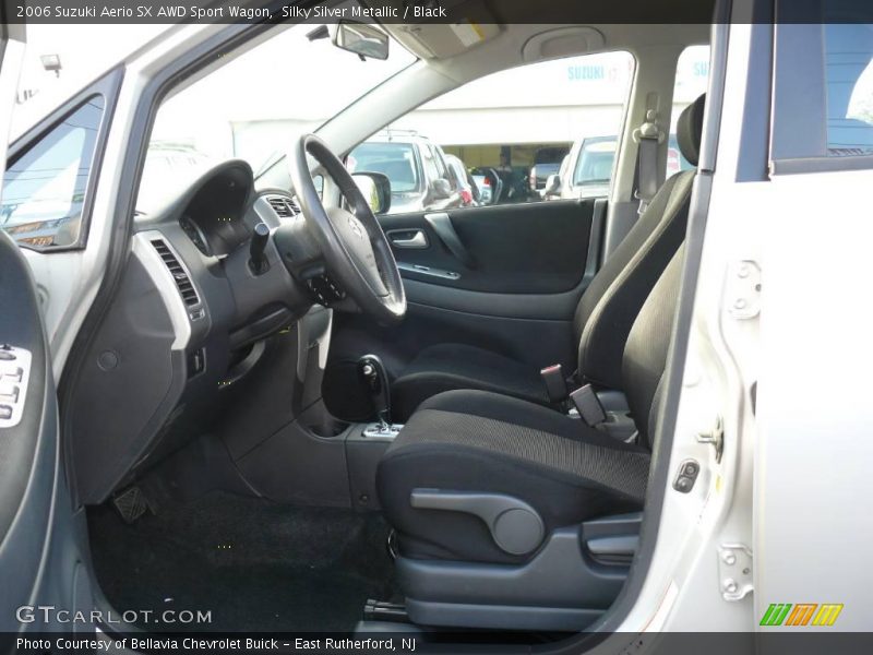 Silky Silver Metallic / Black 2006 Suzuki Aerio SX AWD Sport Wagon
