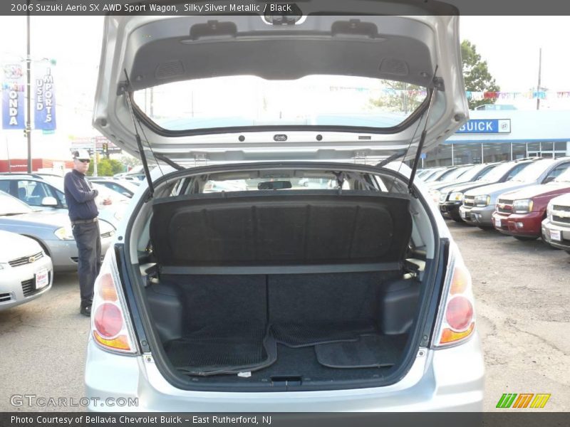 Silky Silver Metallic / Black 2006 Suzuki Aerio SX AWD Sport Wagon