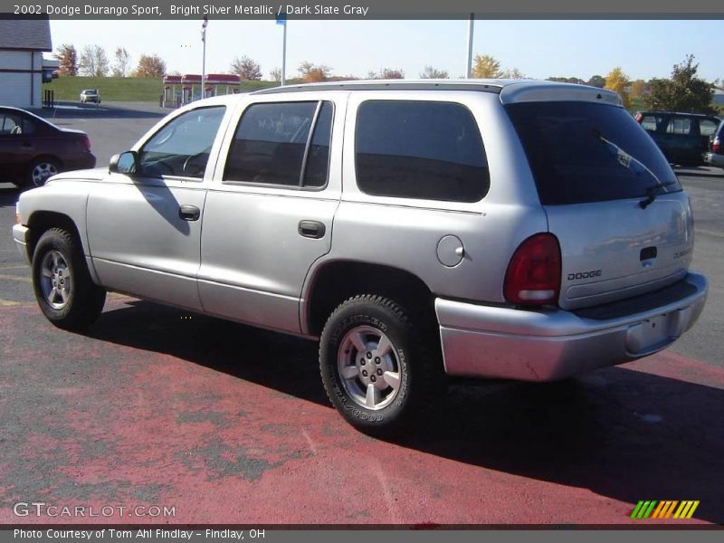 Bright Silver Metallic / Dark Slate Gray 2002 Dodge Durango Sport