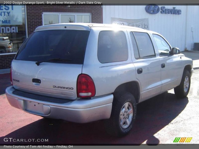 Bright Silver Metallic / Dark Slate Gray 2002 Dodge Durango Sport
