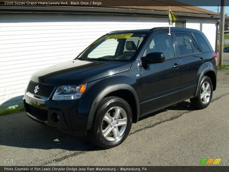 Black Onyx / Beige 2006 Suzuki Grand Vitara Luxury 4x4