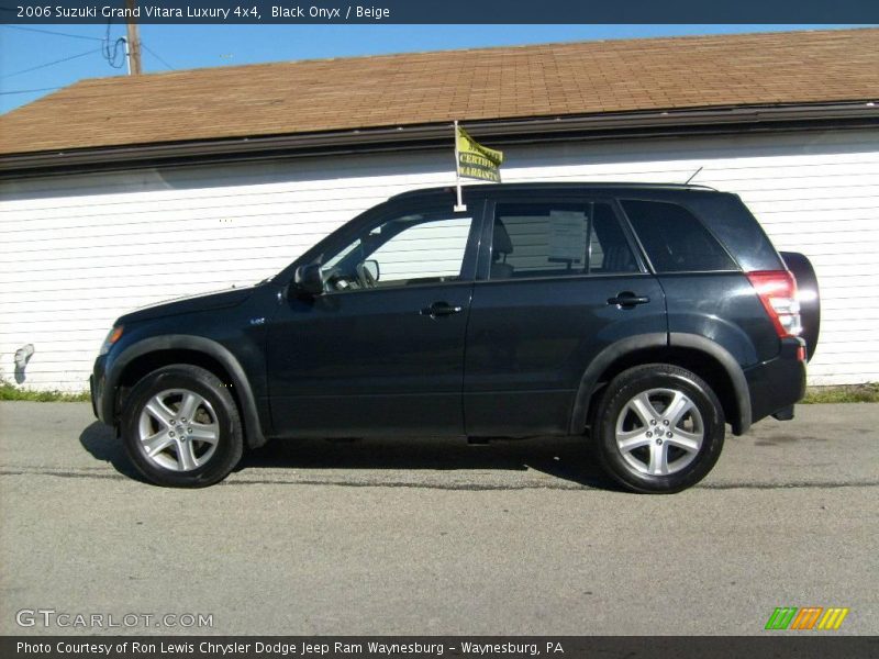 Black Onyx / Beige 2006 Suzuki Grand Vitara Luxury 4x4
