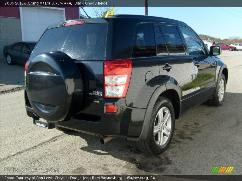 Black Onyx / Beige 2006 Suzuki Grand Vitara Luxury 4x4