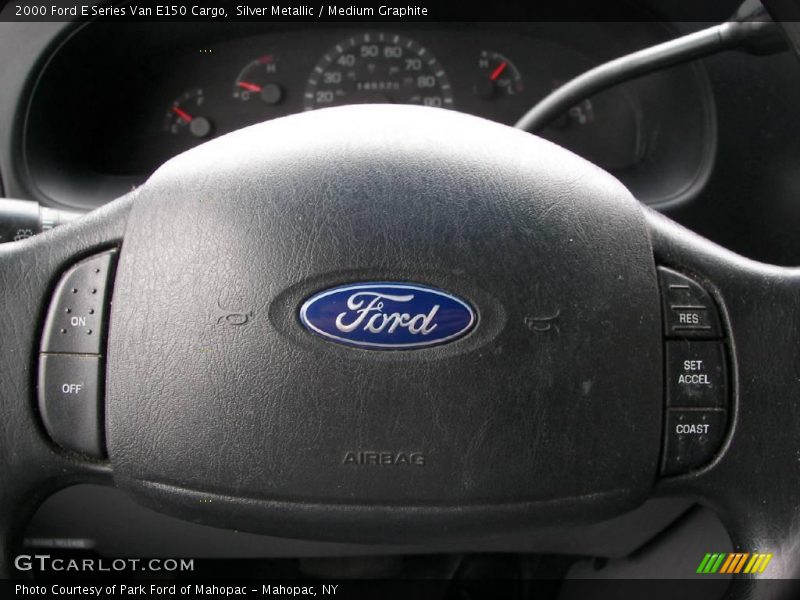 Silver Metallic / Medium Graphite 2000 Ford E Series Van E150 Cargo