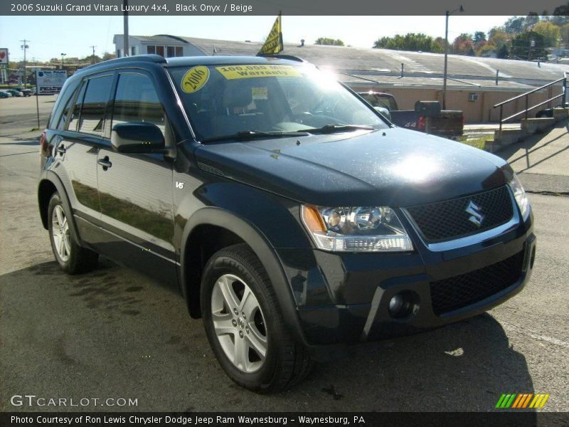 Black Onyx / Beige 2006 Suzuki Grand Vitara Luxury 4x4