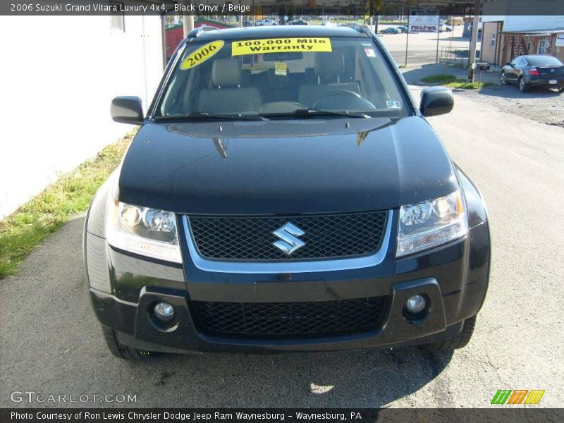 Black Onyx / Beige 2006 Suzuki Grand Vitara Luxury 4x4