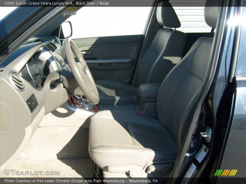 Black Onyx / Beige 2006 Suzuki Grand Vitara Luxury 4x4