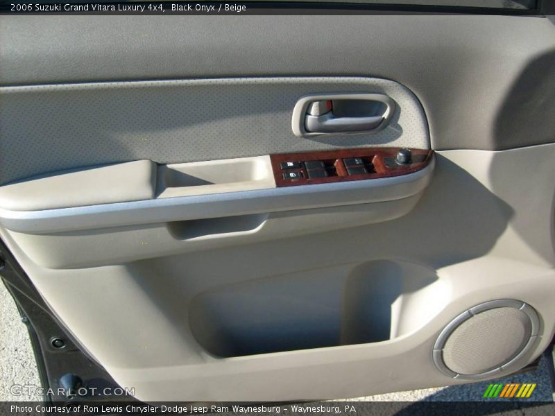 Black Onyx / Beige 2006 Suzuki Grand Vitara Luxury 4x4