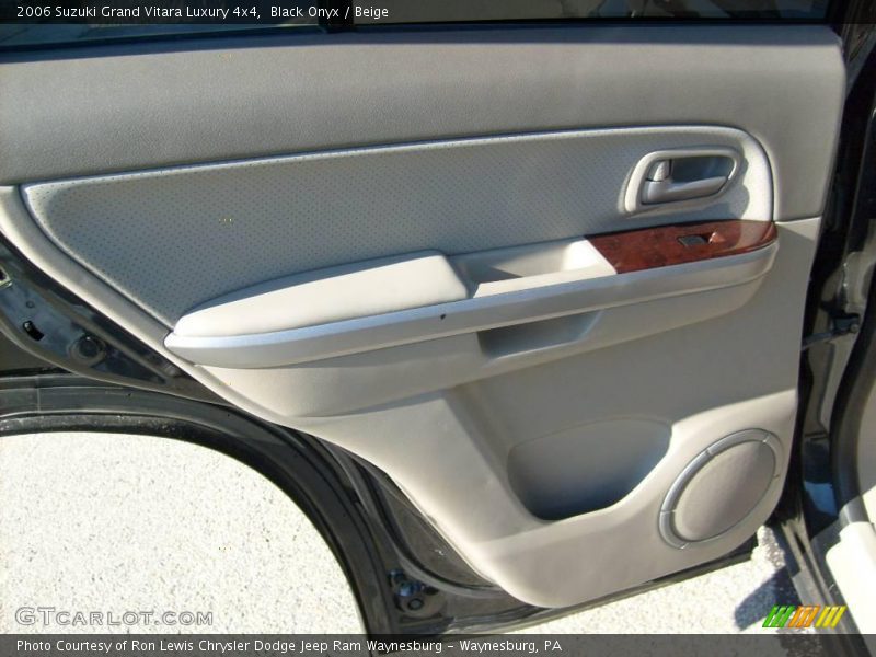 Black Onyx / Beige 2006 Suzuki Grand Vitara Luxury 4x4