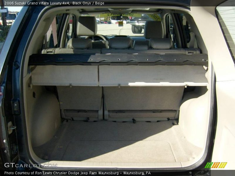 Black Onyx / Beige 2006 Suzuki Grand Vitara Luxury 4x4