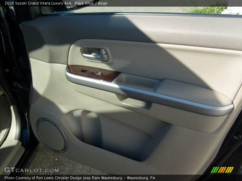 Black Onyx / Beige 2006 Suzuki Grand Vitara Luxury 4x4