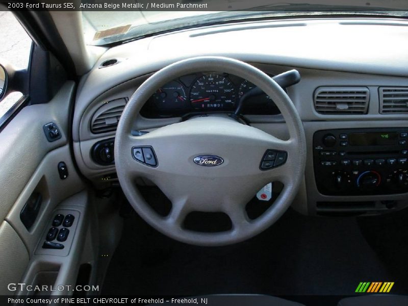 Arizona Beige Metallic / Medium Parchment 2003 Ford Taurus SES