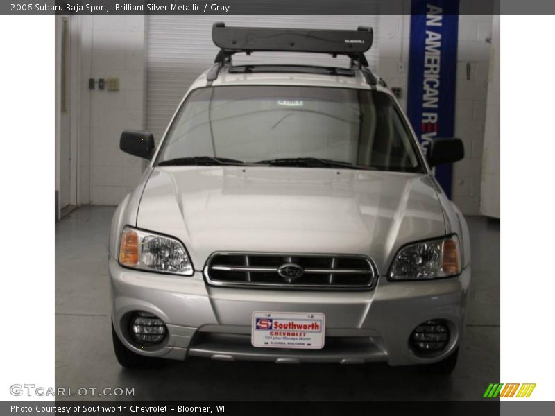 Brilliant Silver Metallic / Gray 2006 Subaru Baja Sport