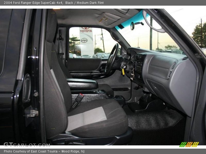 Black / Medium Dark Flint 2004 Ford Ranger Edge SuperCab 4x4