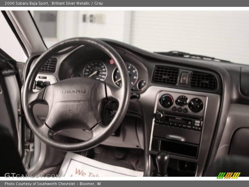 Brilliant Silver Metallic / Gray 2006 Subaru Baja Sport