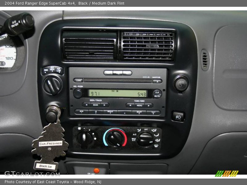 Black / Medium Dark Flint 2004 Ford Ranger Edge SuperCab 4x4