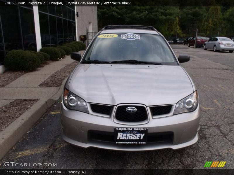 Crystal Gray Metallic / Anthracite Black 2006 Subaru Impreza 2.5i Wagon