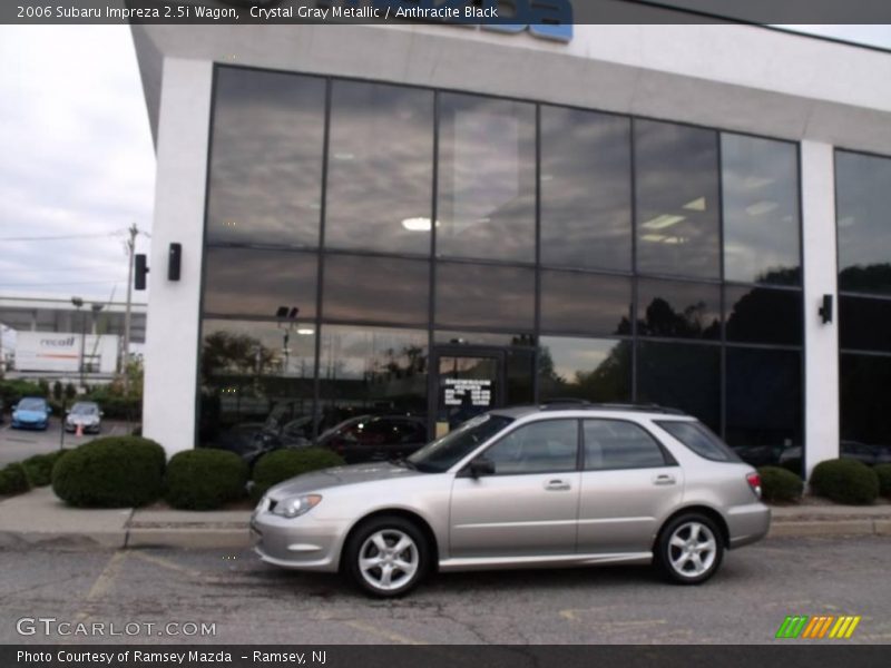 Crystal Gray Metallic / Anthracite Black 2006 Subaru Impreza 2.5i Wagon