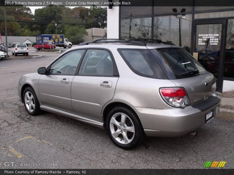 Crystal Gray Metallic / Anthracite Black 2006 Subaru Impreza 2.5i Wagon