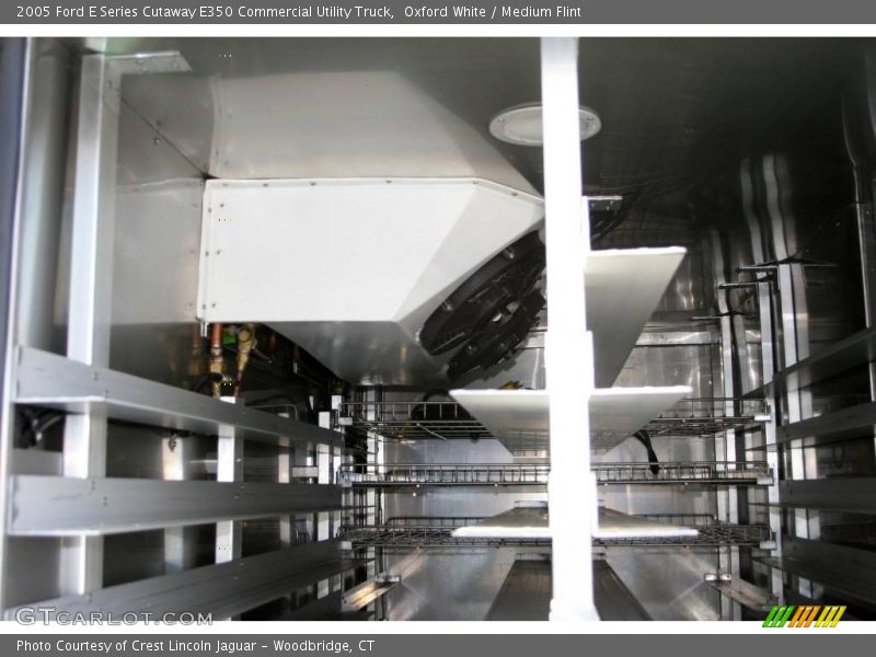 Oxford White / Medium Flint 2005 Ford E Series Cutaway E350 Commercial Utility Truck