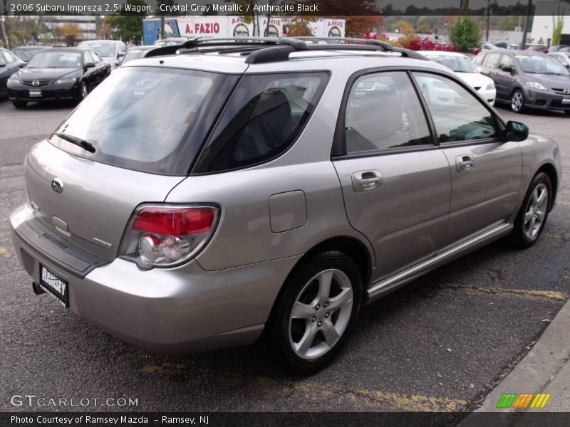 Crystal Gray Metallic / Anthracite Black 2006 Subaru Impreza 2.5i Wagon