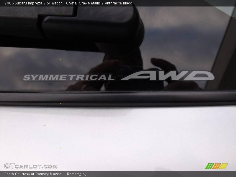Crystal Gray Metallic / Anthracite Black 2006 Subaru Impreza 2.5i Wagon