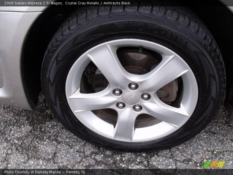 Crystal Gray Metallic / Anthracite Black 2006 Subaru Impreza 2.5i Wagon