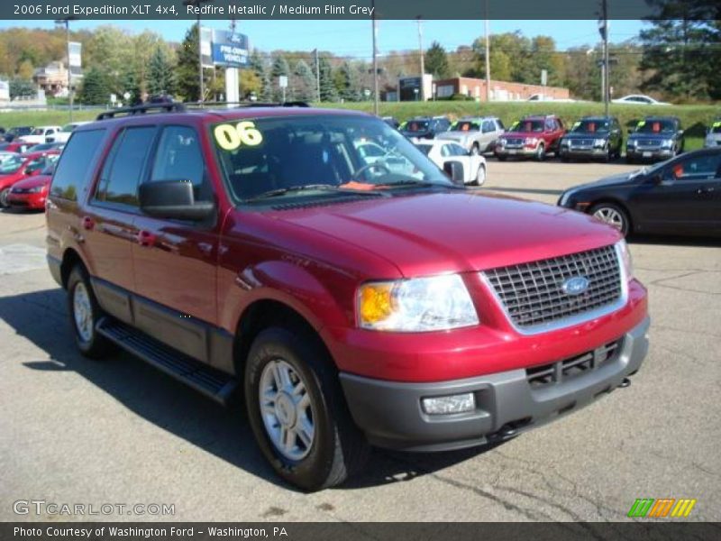 Redfire Metallic / Medium Flint Grey 2006 Ford Expedition XLT 4x4