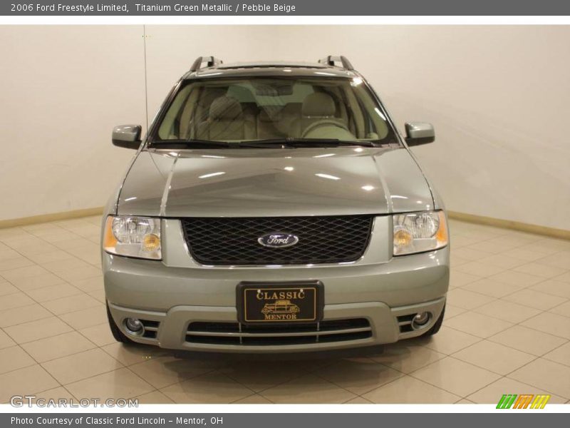 Titanium Green Metallic / Pebble Beige 2006 Ford Freestyle Limited