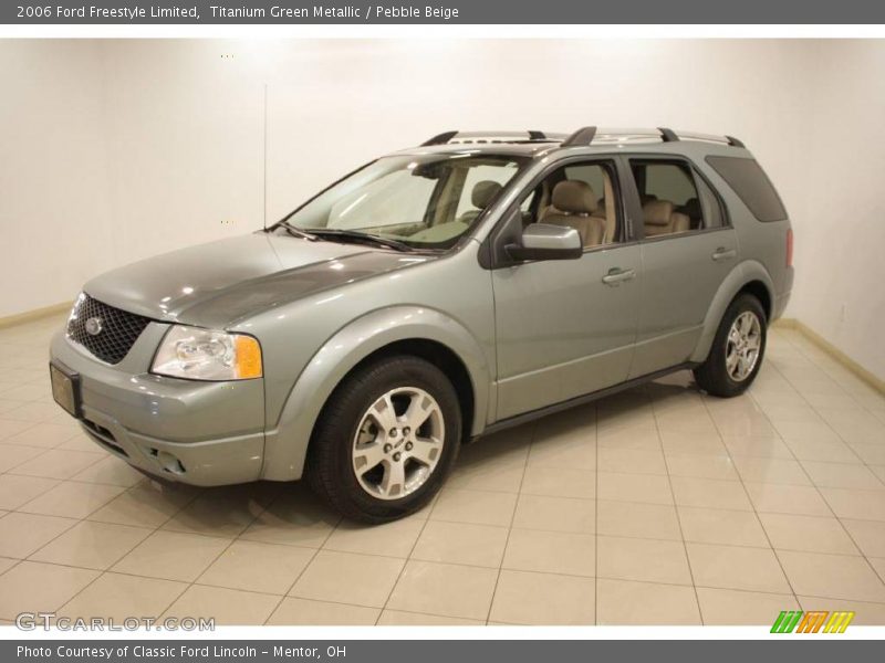 Titanium Green Metallic / Pebble Beige 2006 Ford Freestyle Limited