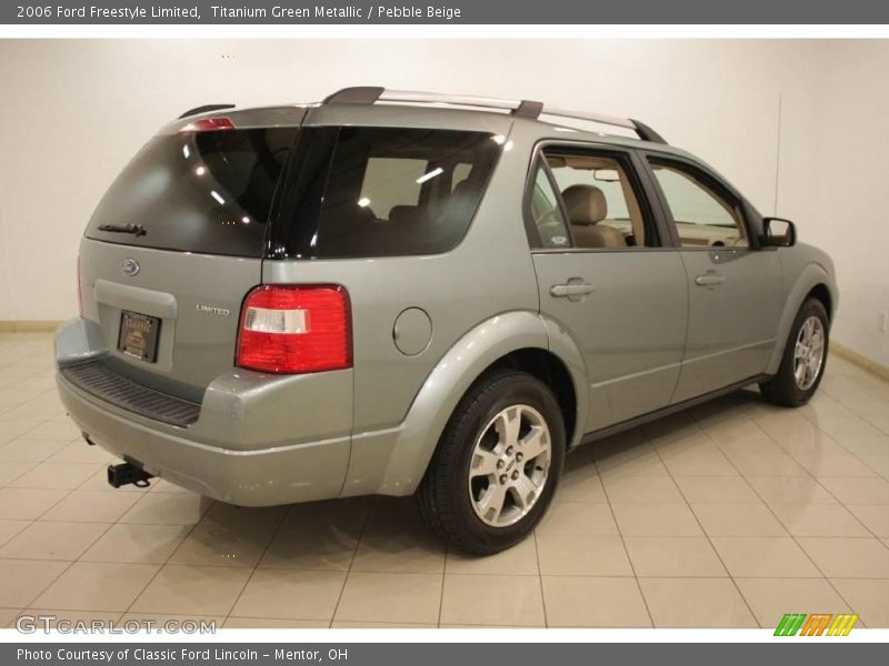 Titanium Green Metallic / Pebble Beige 2006 Ford Freestyle Limited