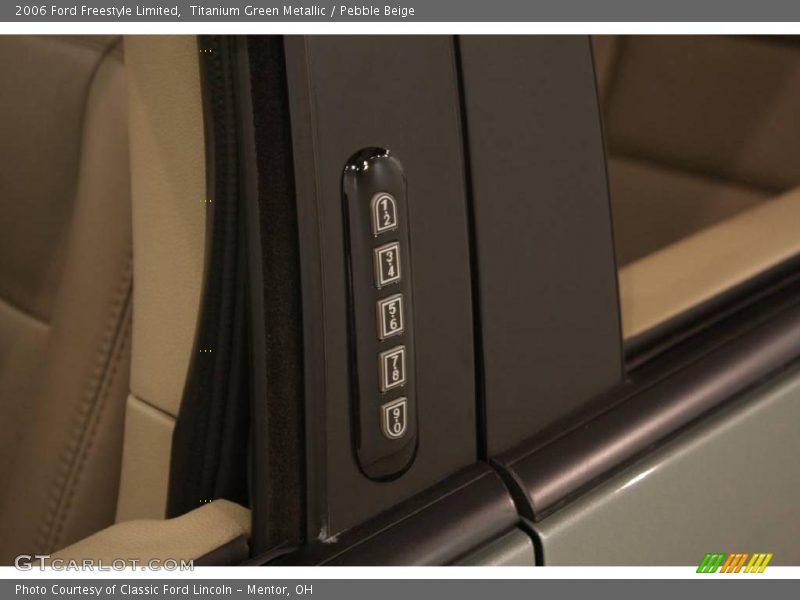 Titanium Green Metallic / Pebble Beige 2006 Ford Freestyle Limited