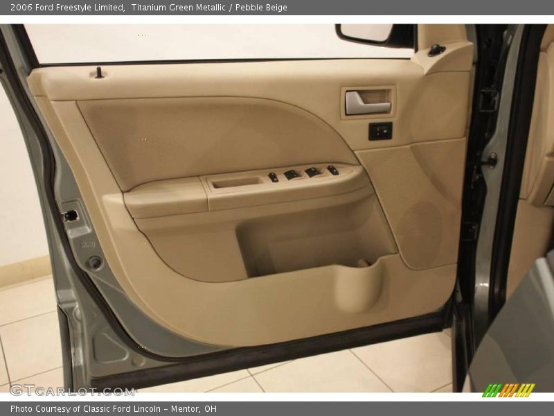 Titanium Green Metallic / Pebble Beige 2006 Ford Freestyle Limited