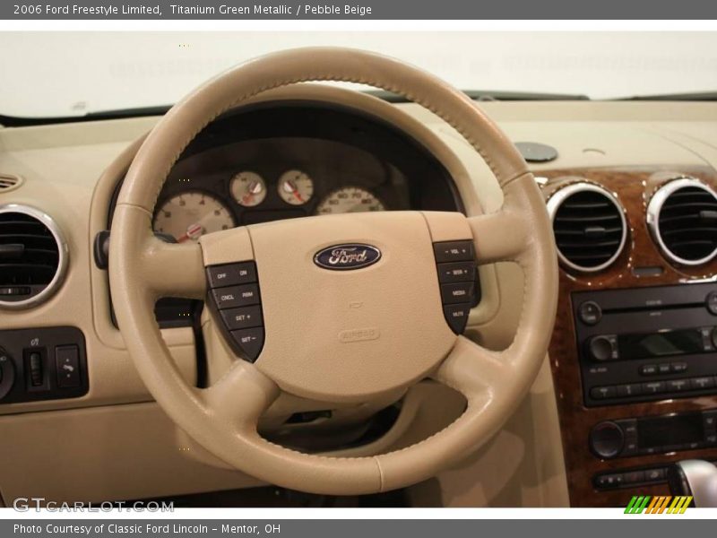 Titanium Green Metallic / Pebble Beige 2006 Ford Freestyle Limited