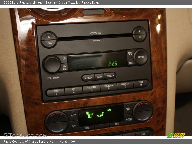 Titanium Green Metallic / Pebble Beige 2006 Ford Freestyle Limited