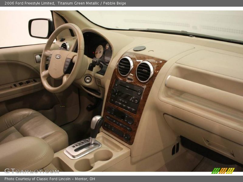 Titanium Green Metallic / Pebble Beige 2006 Ford Freestyle Limited