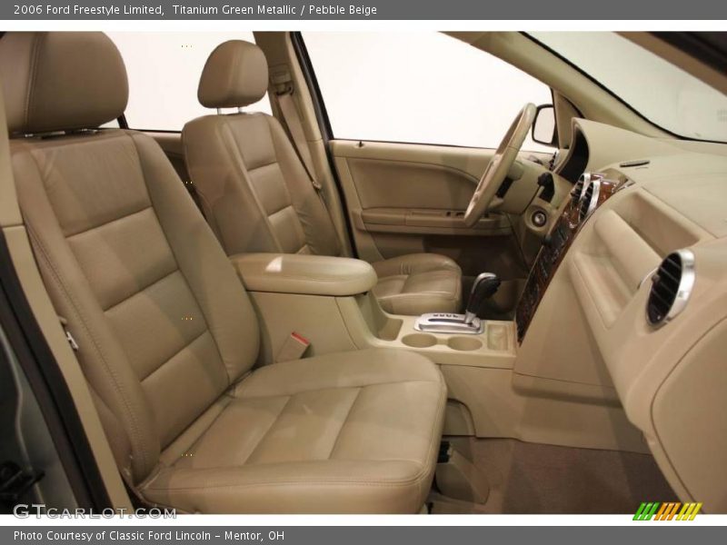 Titanium Green Metallic / Pebble Beige 2006 Ford Freestyle Limited