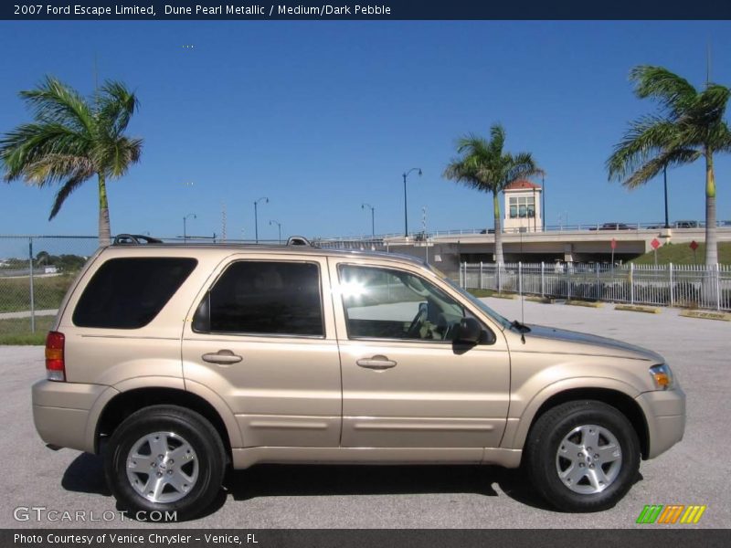 Dune Pearl Metallic / Medium/Dark Pebble 2007 Ford Escape Limited