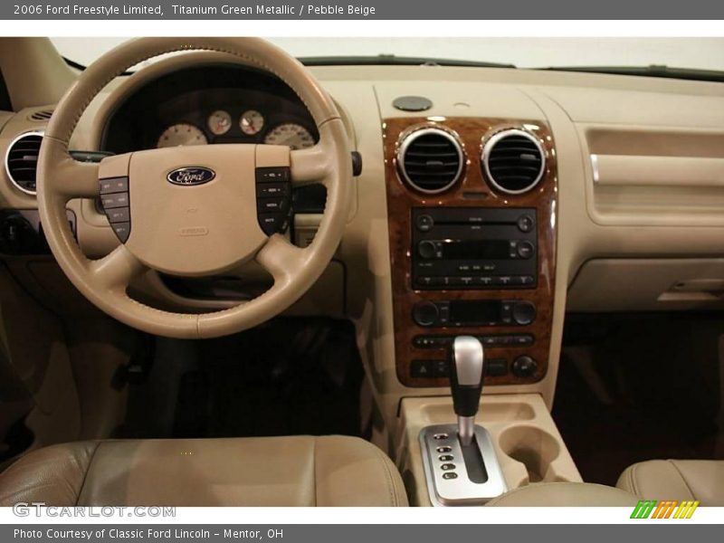 Titanium Green Metallic / Pebble Beige 2006 Ford Freestyle Limited