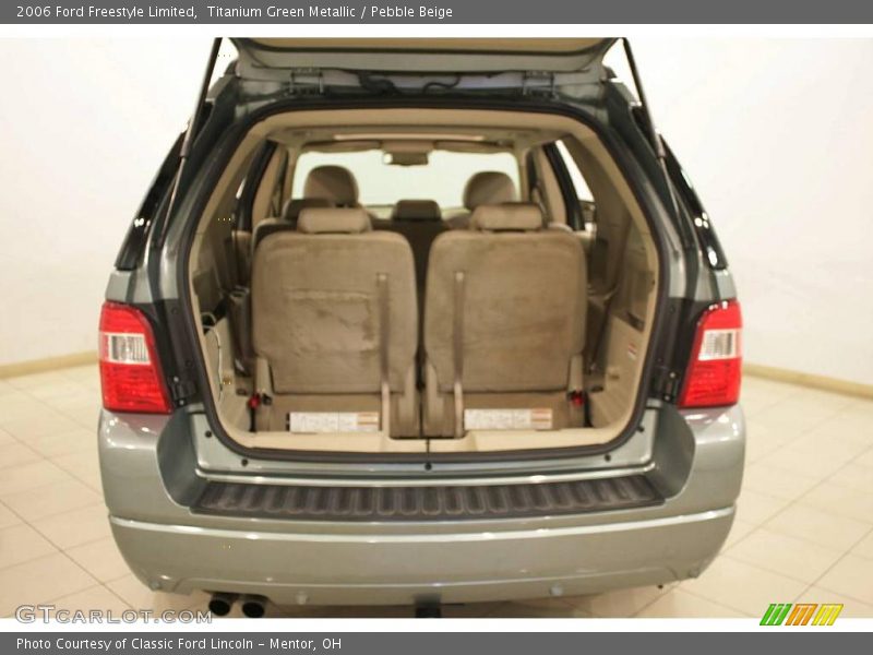 Titanium Green Metallic / Pebble Beige 2006 Ford Freestyle Limited